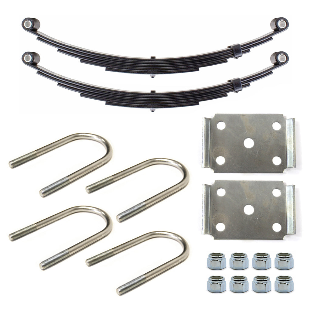Ensemble de ressorts 5K à 2 yeux 4L 23 1/8" x 1 3/4" pour tube 3" avec quinc. - RecreaShop