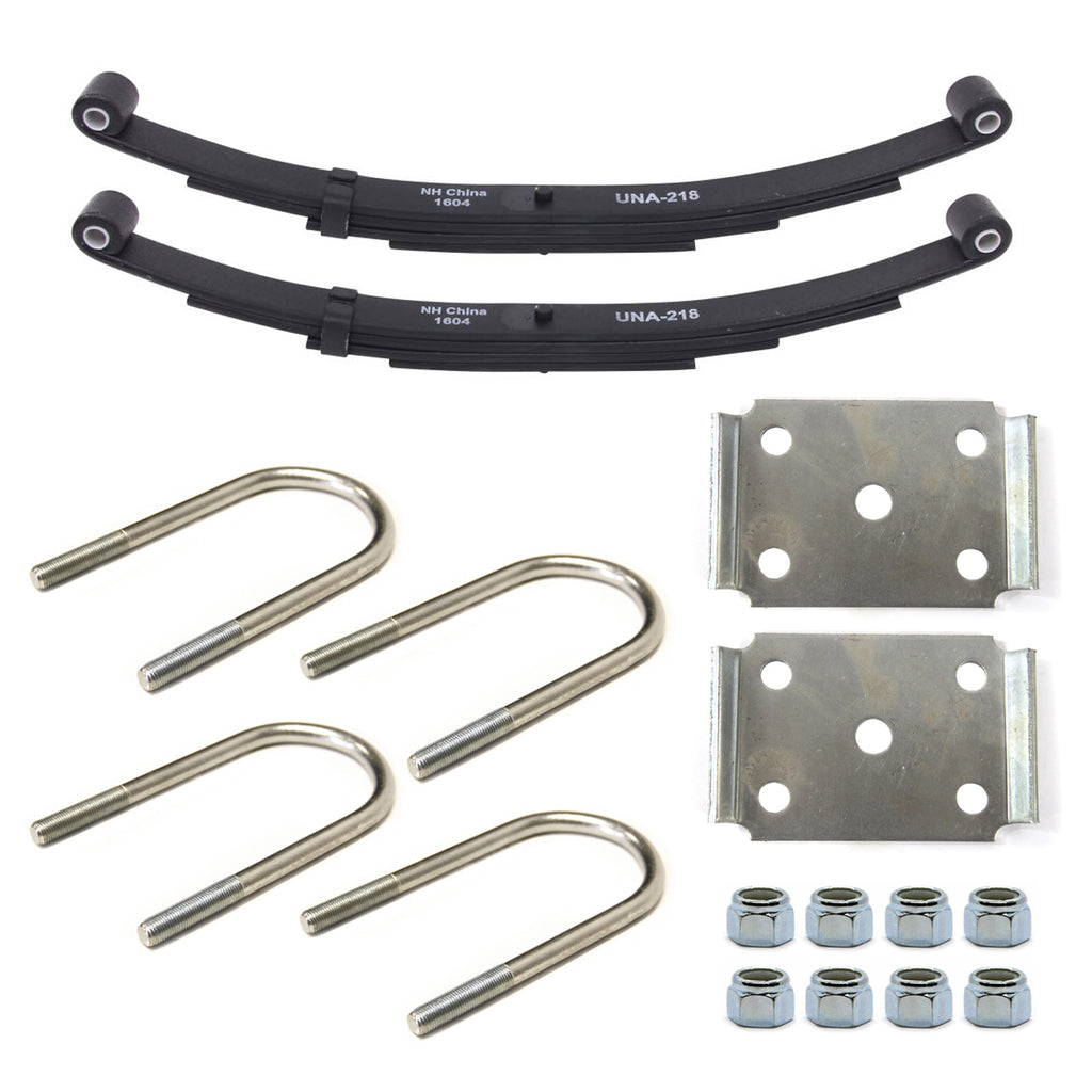 Ensemble de ressorts 5K à 2 yeux 4L 25 1/4" x 1 3/4" pour tube 3" avec quinc. - RecreaShop