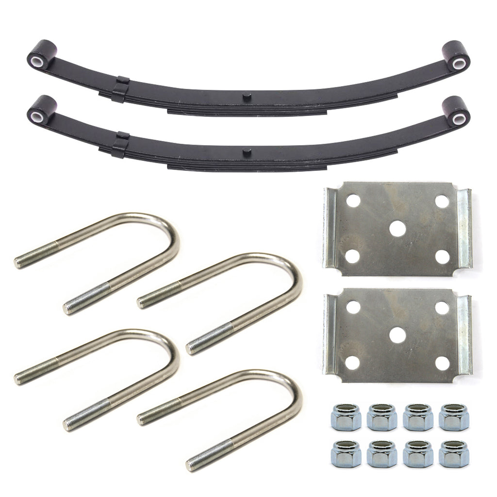 Ensemble de ressorts 3K à 2 yeux 3L 26" x 1 3/4" pour tube 3" avec quinc. - RecreaShop