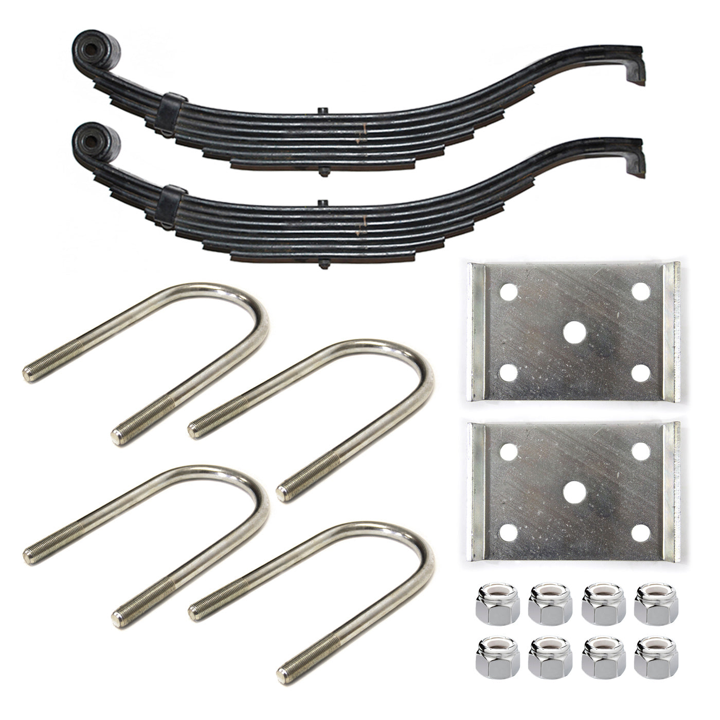 Ensemble de ressorts 8K à glissière 7L 25 1/2" x 2" pour tube 3 1/2" avec quinc. - RecreaShop
