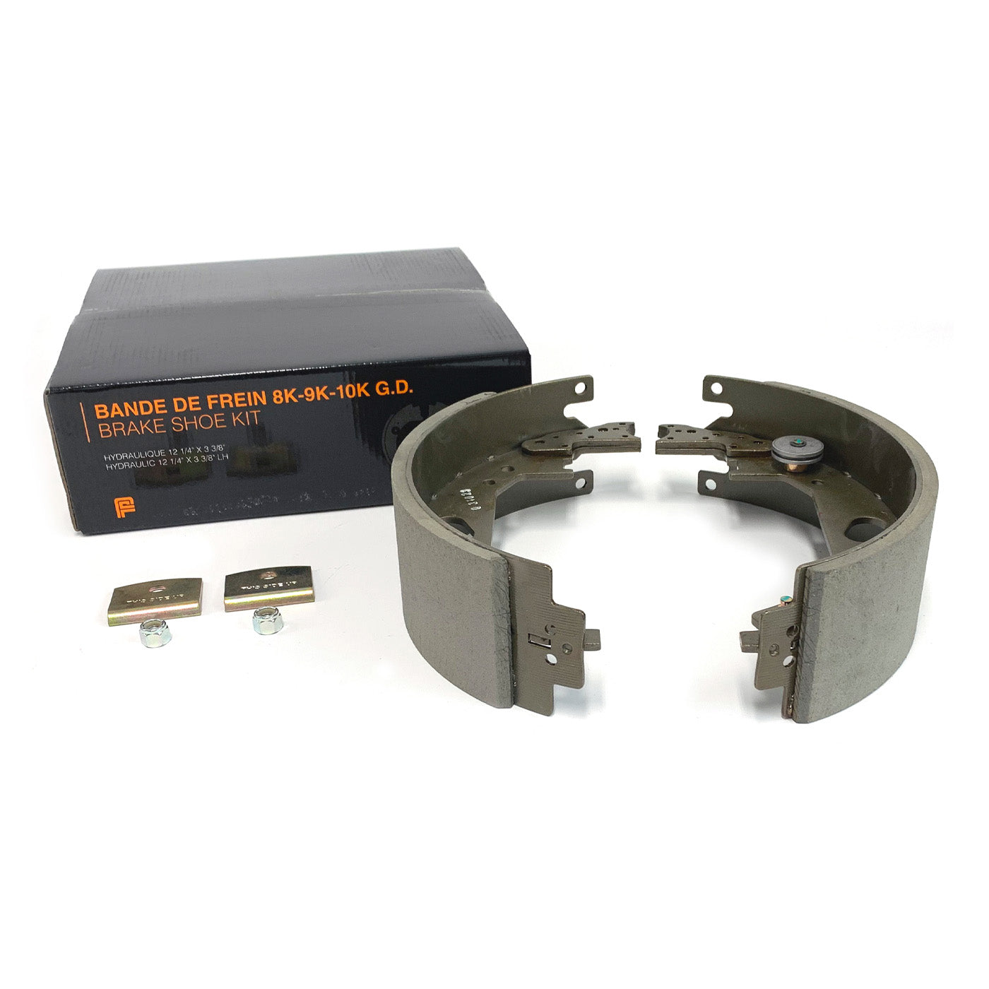 Bande de frein hydraulique 12 1/4" x 3 3/8" 8K-9K-10K GD gauche (en boîte) FRAMECO - RecreaShop
