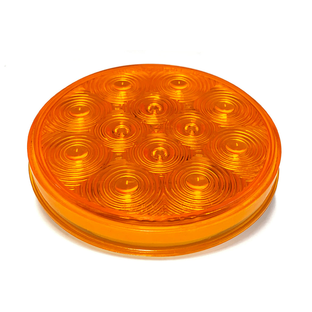 Lumière d'urgence LED 4" ambre 10 diodes (stroboscopique) - RecreaShop