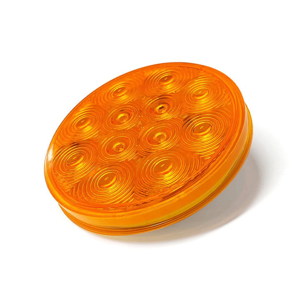Lumière d'urgence LED 4" ambre 10 diodes (stroboscopique) - RecreaShop