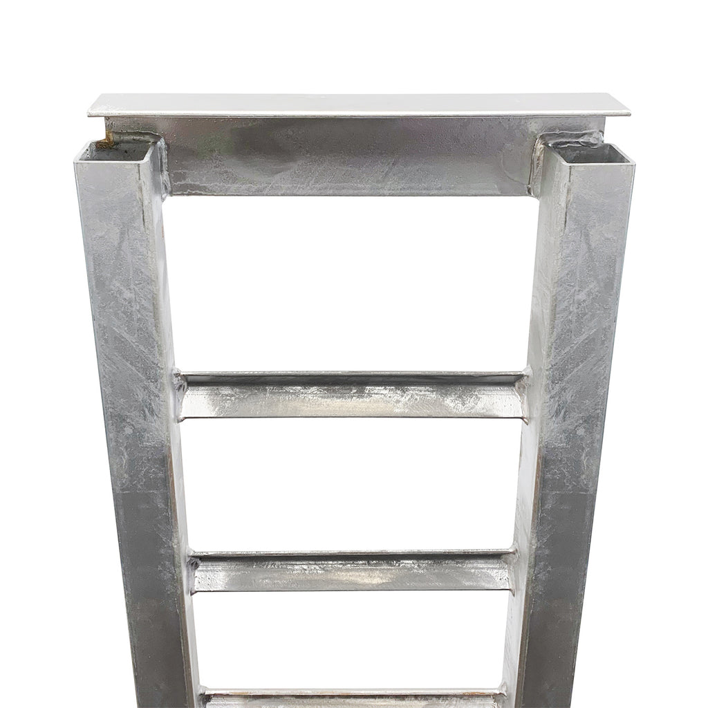 Rampe de chargement 55 1/2" x 15" x 2" acier galvanisé 3,5K - RecreaShop
