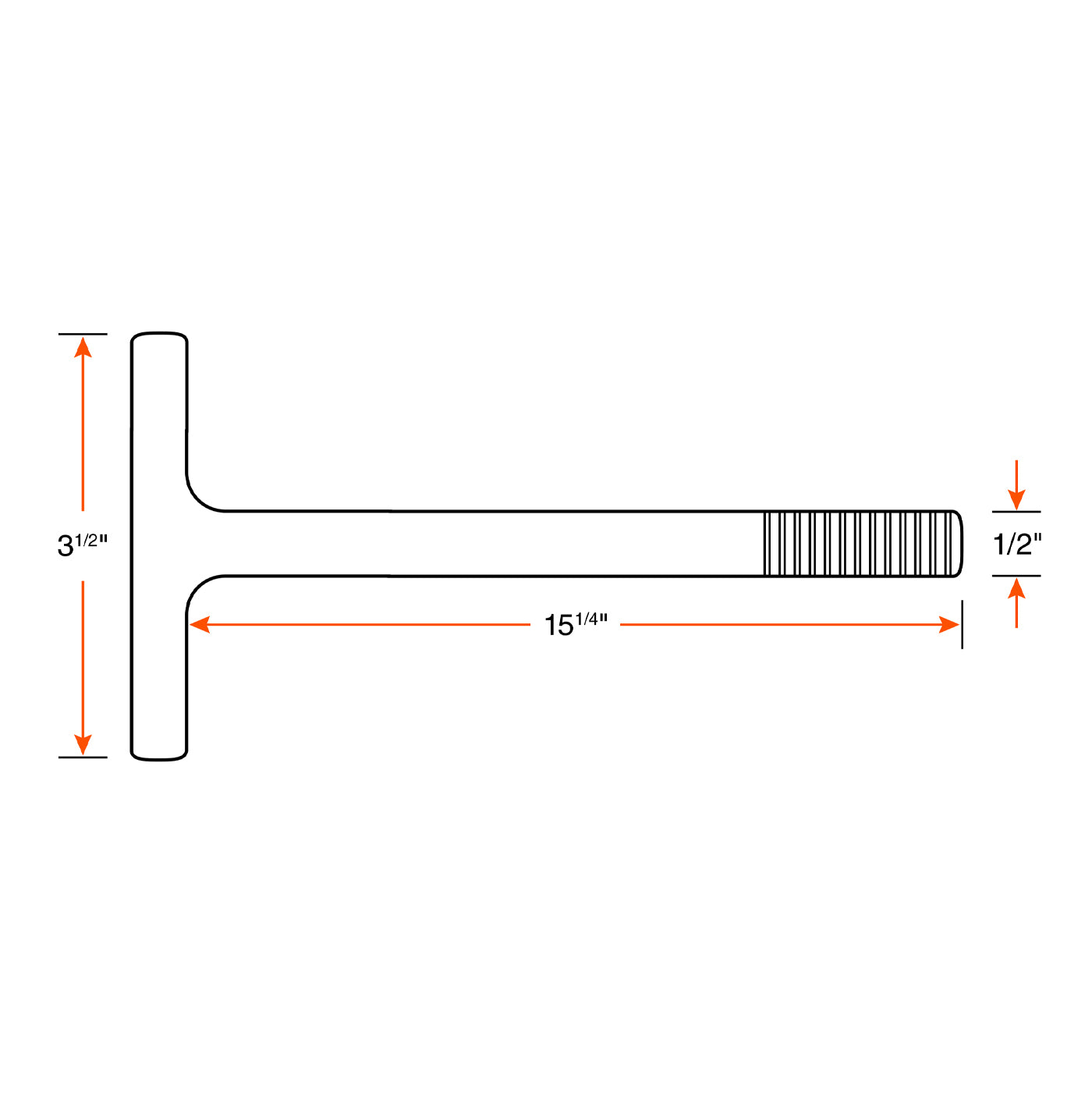 Poignée zinc pour PS41 - RecreaShop