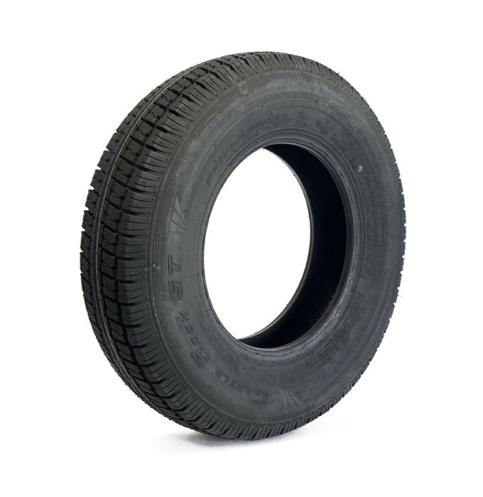 Pneu radial 175/80R13 6 plis LRC 1360 lbs Castle Rock - Récréashop