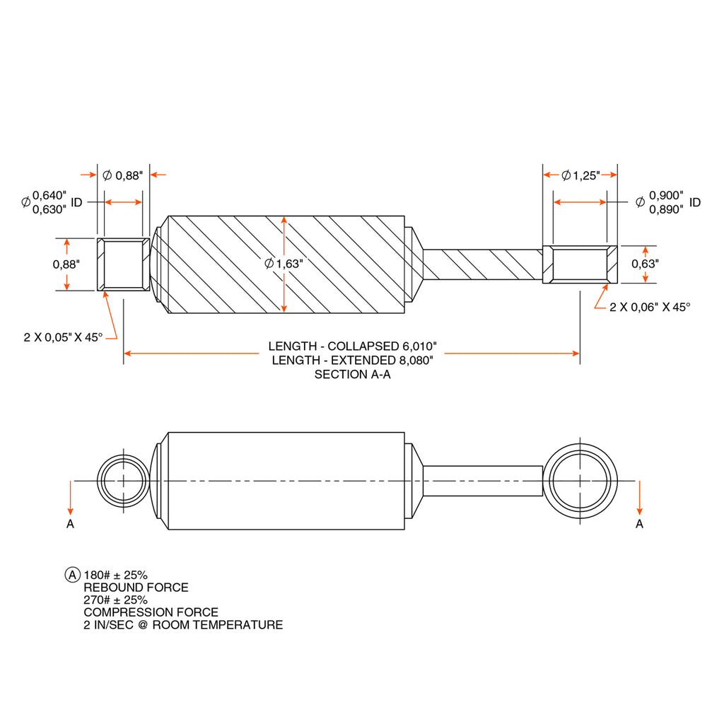 Amortisseur pour activateur de frein hydraulique DEMCO - RecreaShop