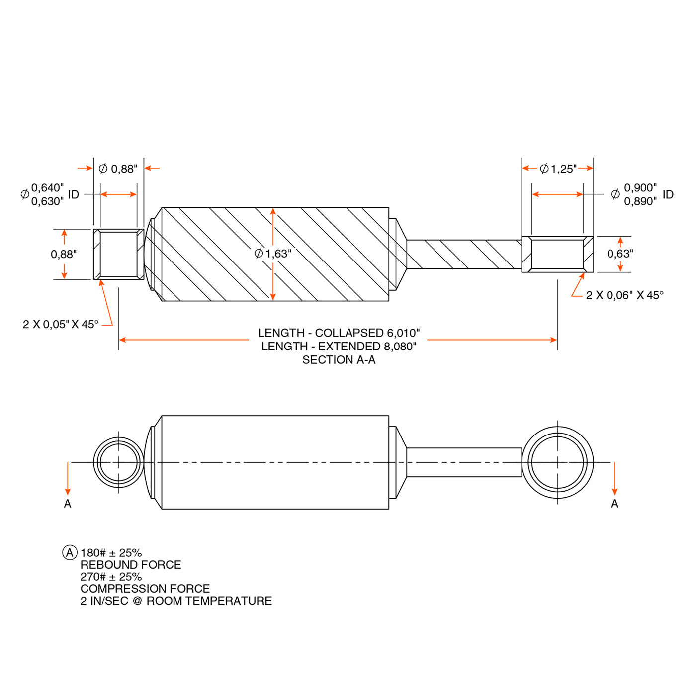Amortisseur pour activateur de frein hydraulique DEMCO - RecreaShop