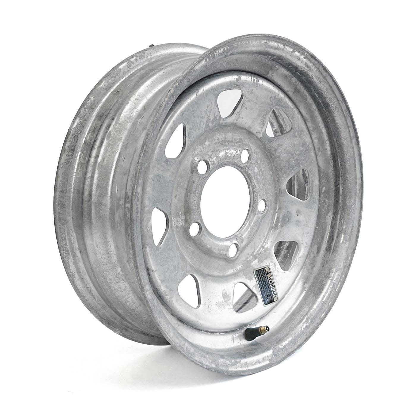 Jante 13" x 4 1/2" 5 trous 1660 lbs galvanisée (légère imperfection vente finale) - RecreaShop