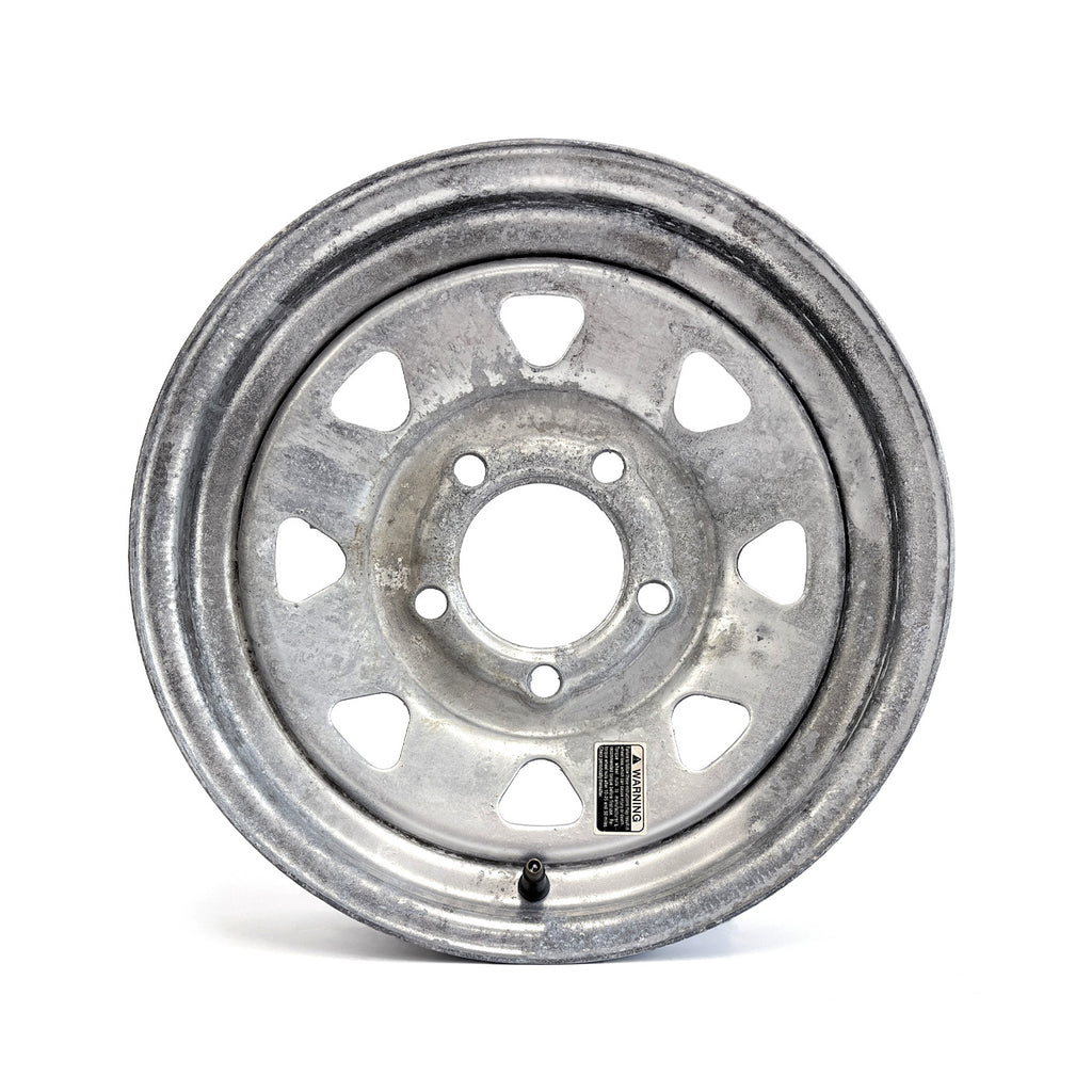 Jante 13" x 4 1/2" 5 trous 1660 lbs galvanisée (légère imperfection vente finale) - RecreaShop
