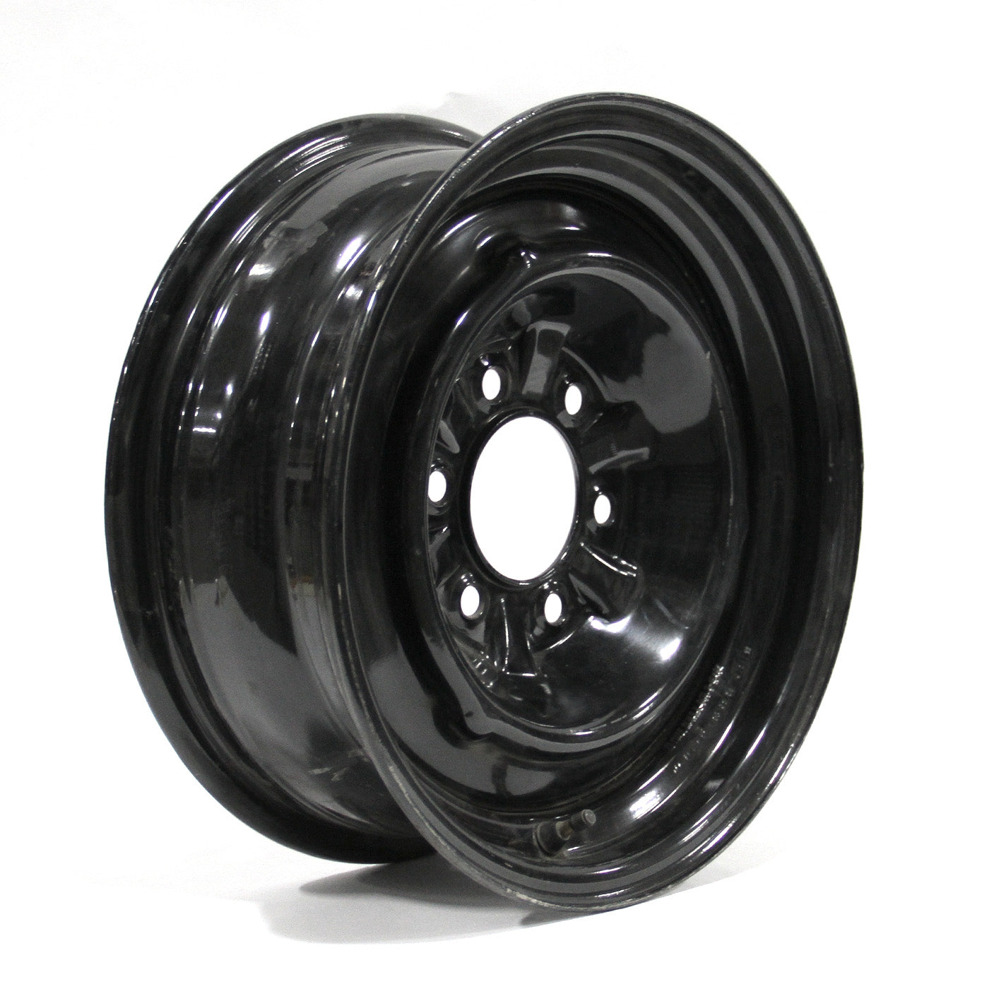 Jante 16" x 6" 6 trous 3300 lbs noire - RecreaShop