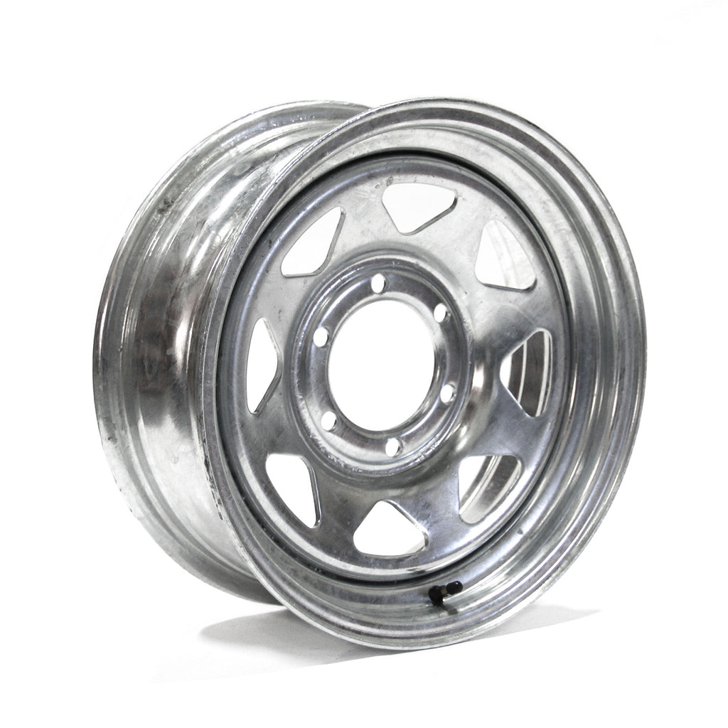 Jante 16" x 6" 6 trous 3300 lbs galvanisée - RecreaShop
