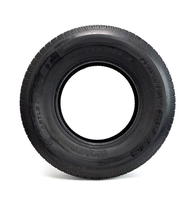 Pneu radial 225/75R15 10 plis LRE 2830 lbs Castle Rock - Récréashop