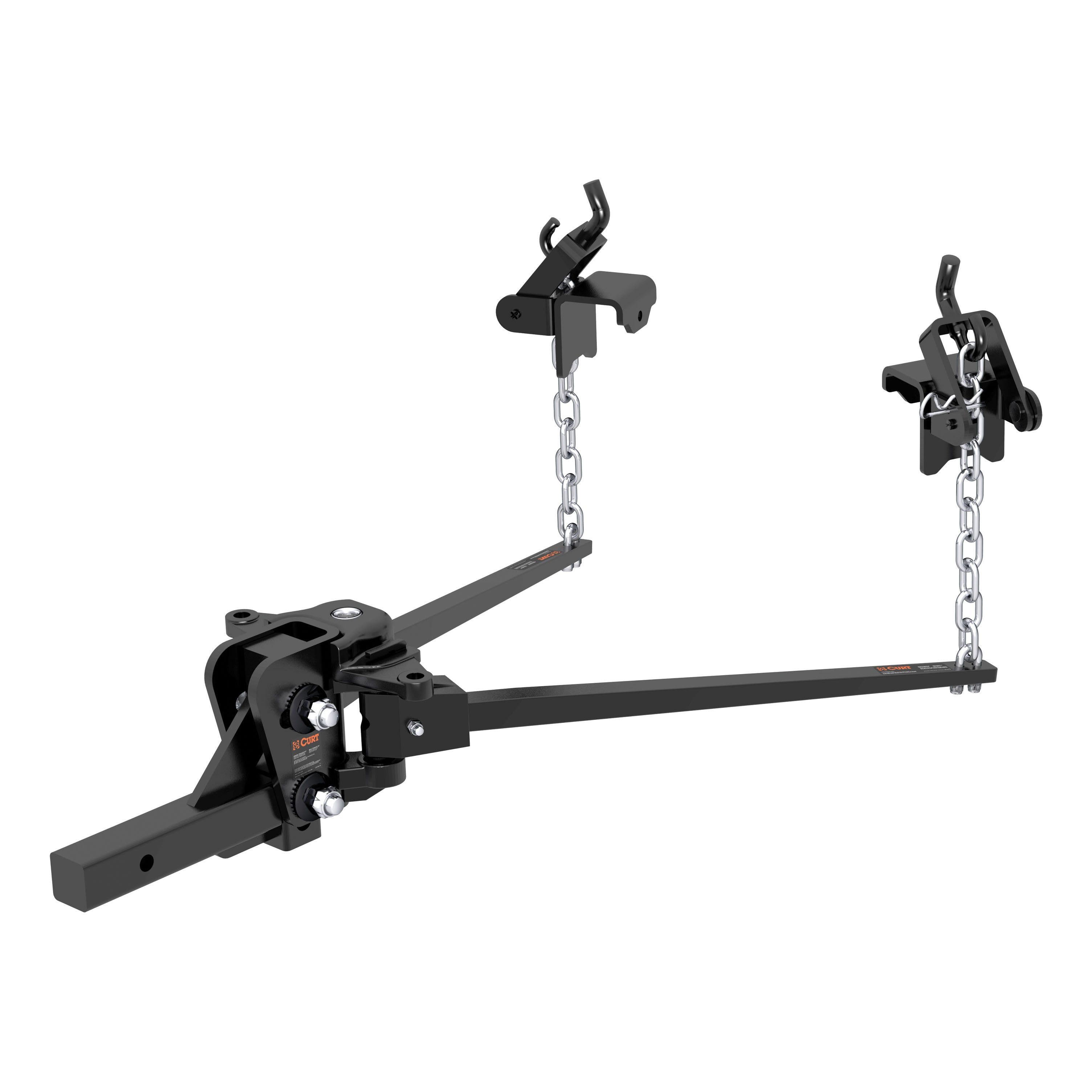 Short Trunnion Bar Weight Distribution Hitch (8K - 10K lbs., 28-3/8" Bars) - Récréashop