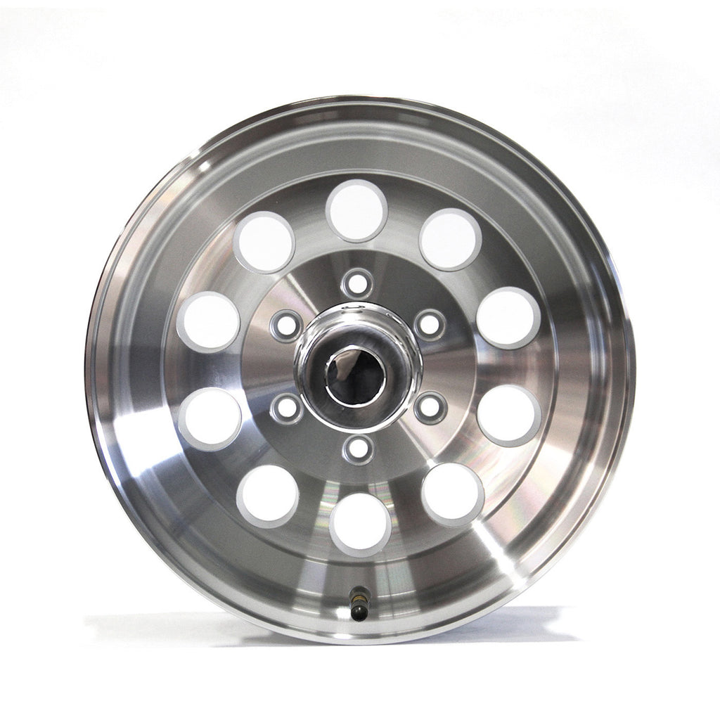 Jante 16" x 6" 6 trous 3200 lbs aluminium modulaire et centre de roue - RecreaShop
