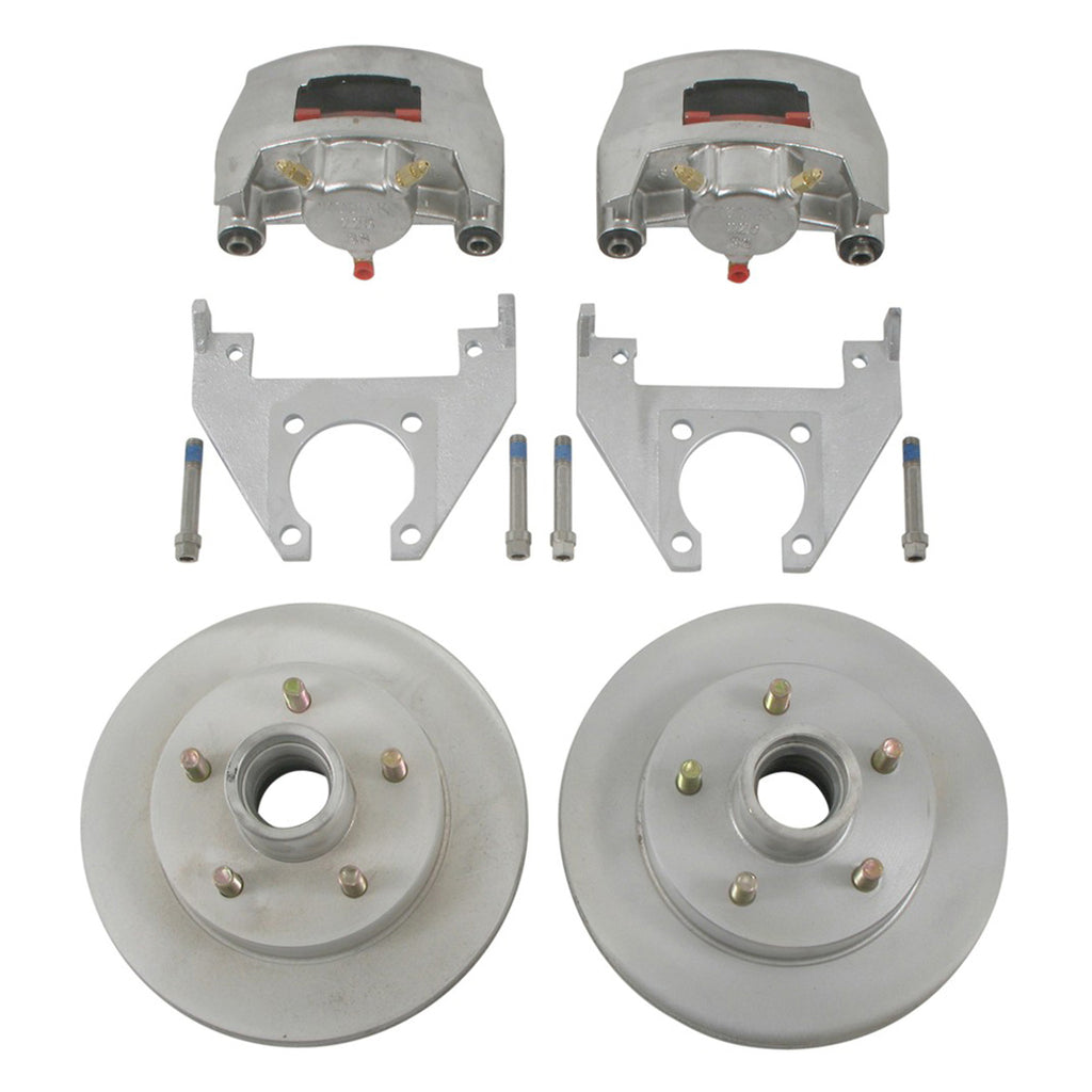 Ensemble de frein à disque/moyeu 3,5K E-coated et étrier en acier inoxydable (2) KODIAK - RecreaShop