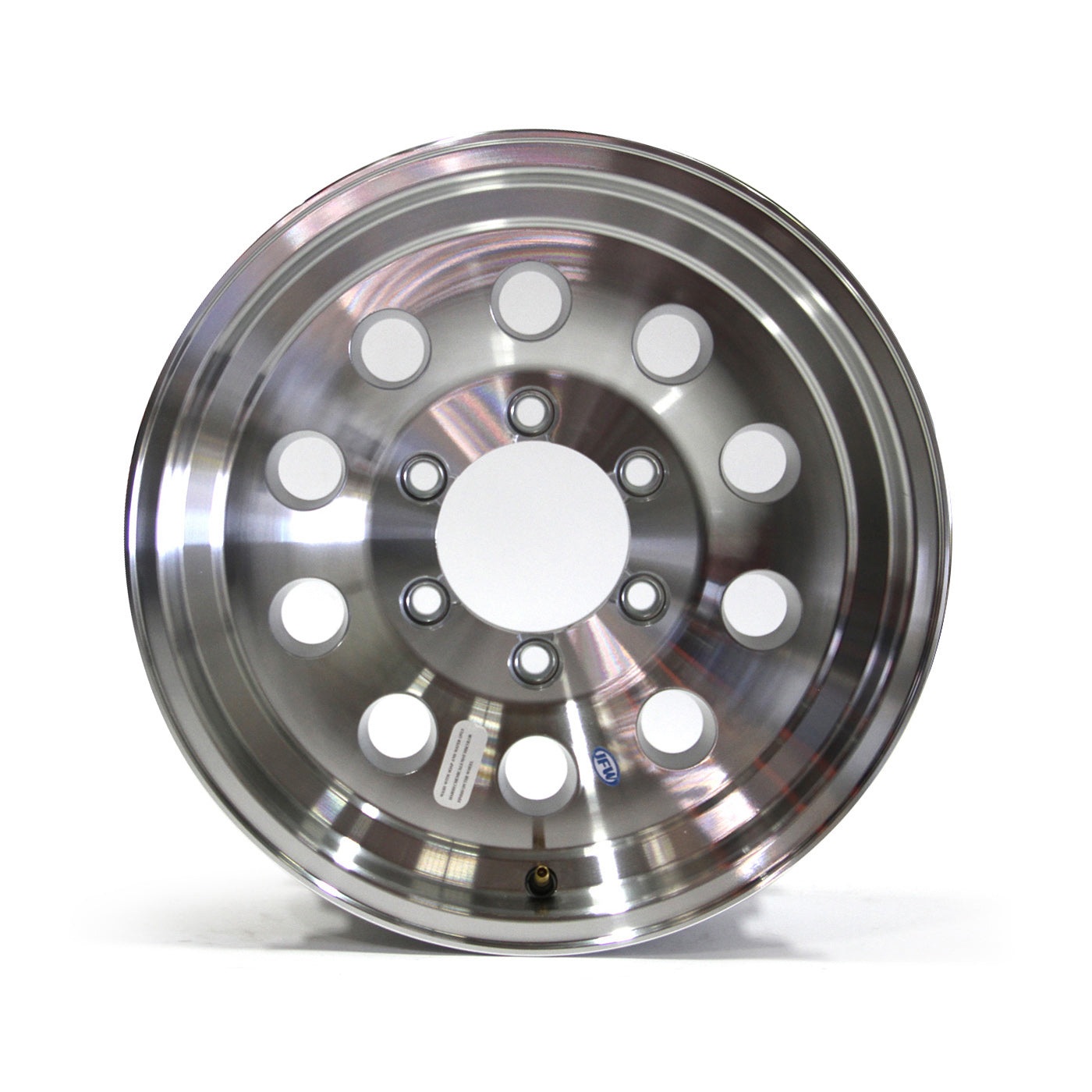 Jante 16" x 6" 6 trous 3200 lbs aluminium modulaire et centre de roue - RecreaShop