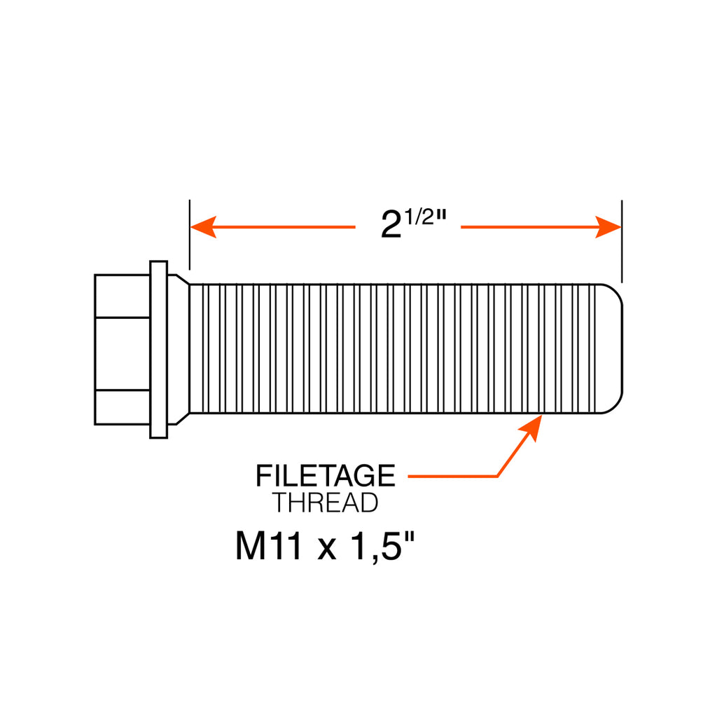 Boulon pour étrier acier inoxydable KODIAK - RecreaShop