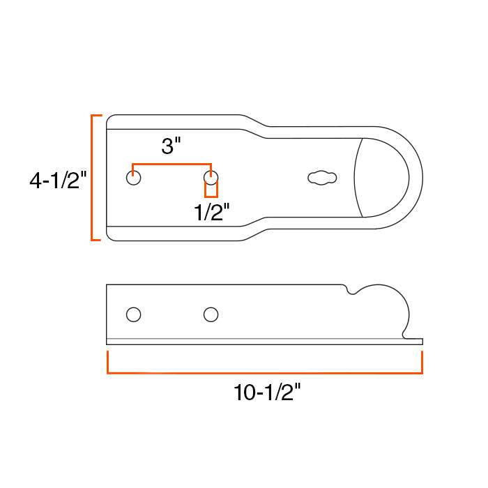 Coupleur 2" x 3" 3,5K avec goupille RAM - RecreaShop
