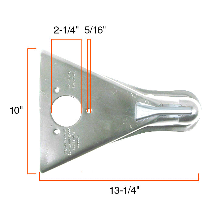 Coupleur en V 2" 5K zinc RAM - RecreaShop