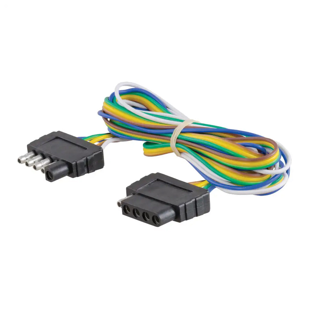 Connecteur plat 5 brins et fils 72" (remorque et auto) CURT - RecreaShop