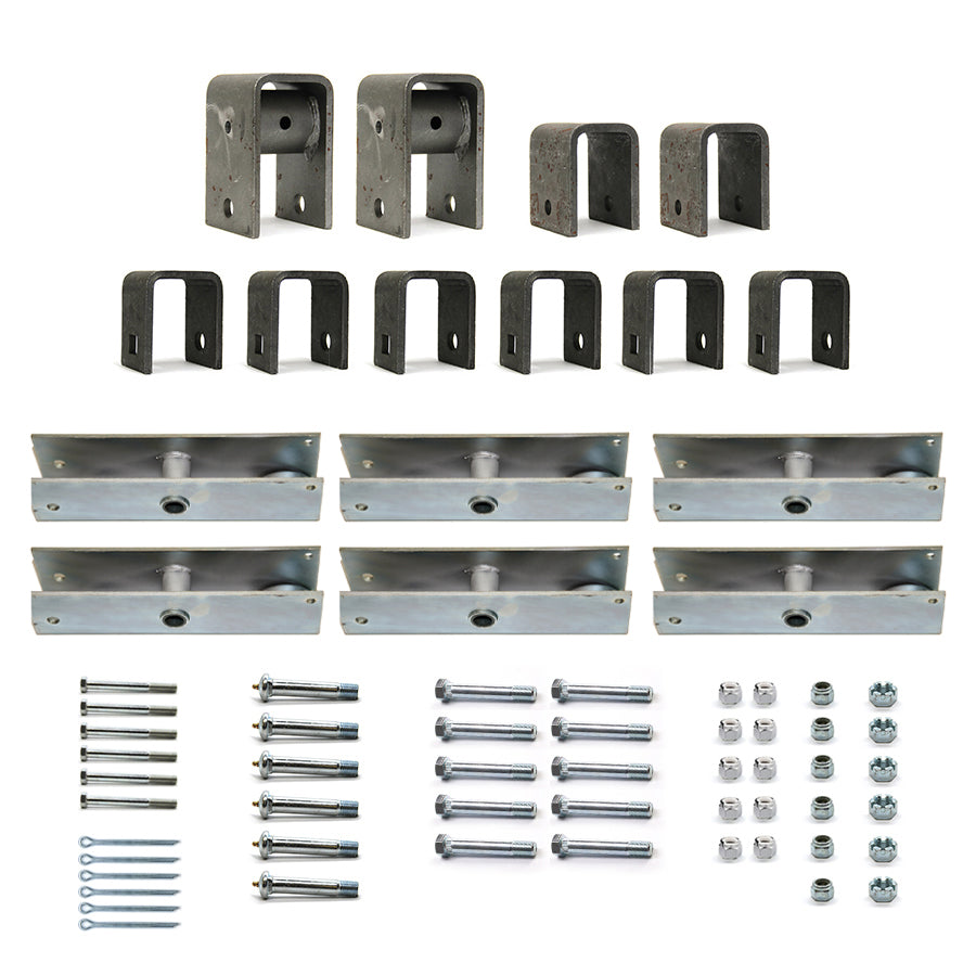 Quincaillerie quadruple industrielle 6K stabilisateur 13" zinc - RecreaShop