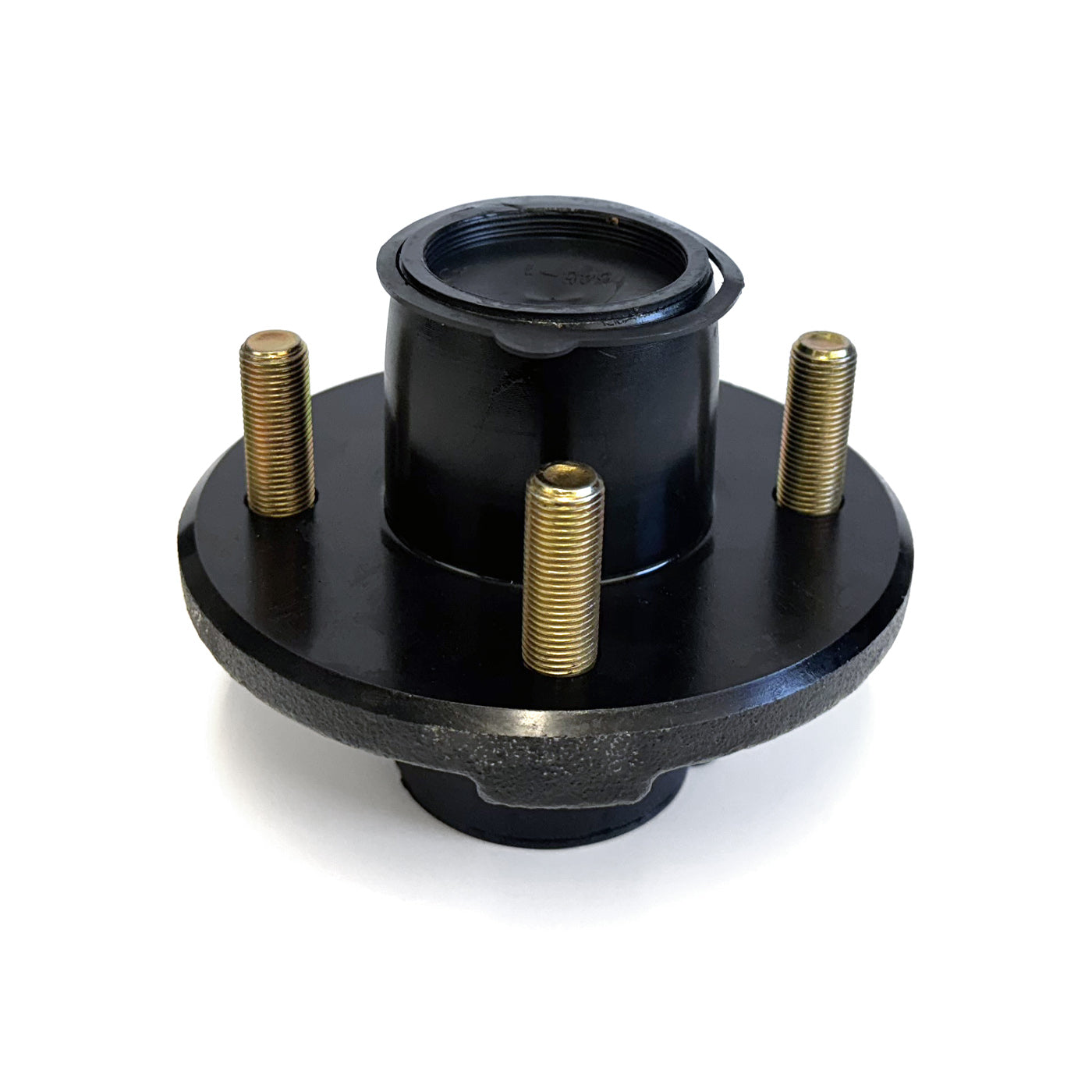 Moyeu 4 goujons 1/2" B.C. 4" 2K cône 1" assemblé et graissé complet (en boîte) FRAMECO - RecreaShop