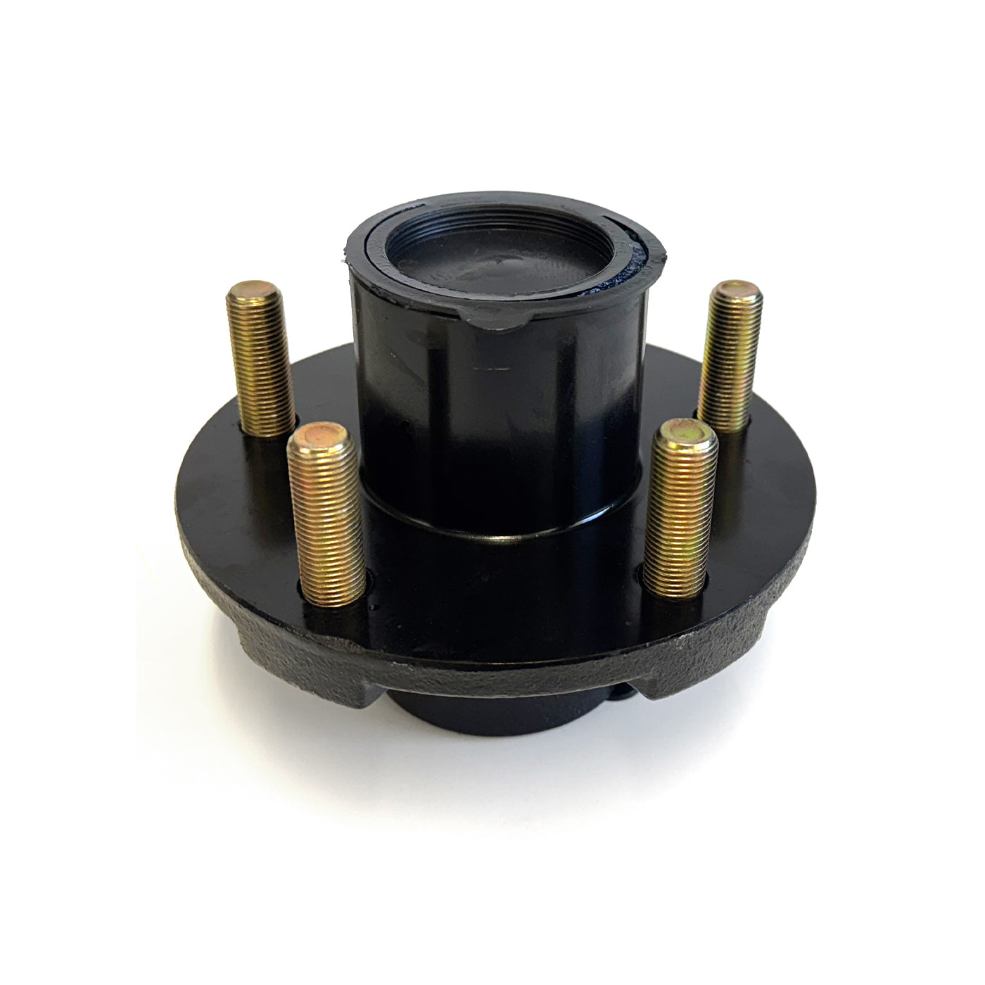 Moyeu 5 goujons 1/2" B.C. 4,5" 2K cône 1" roue 8"-12" assemblé et graissé complet (en boîte) FRAMECO - RecreaShop