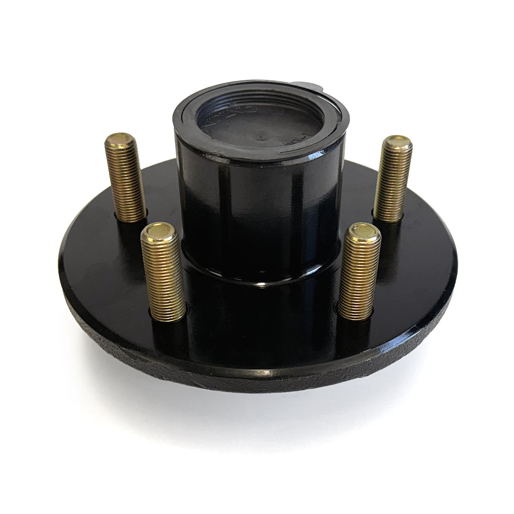 Moyeu 5 goujons 1/2" B.C. 4,5" 2K cône 1" assemblé et graissé complet (en boîte) FRAMECO - RecreaShop