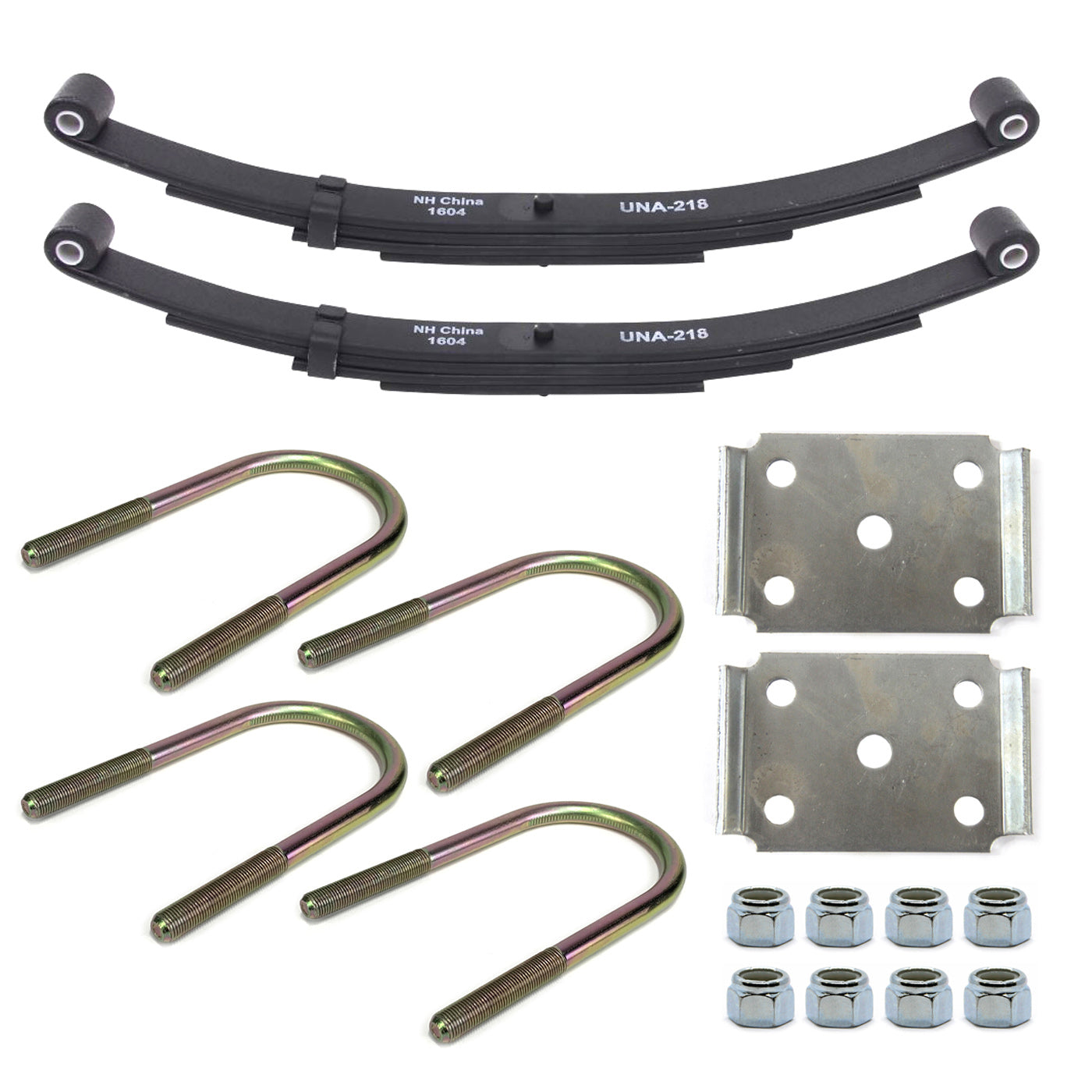 Ensemble de ressorts 5K à 2 yeux 4L 25 1/4" x 1 3/4" pour tube 3" avec quinc. - RecreaShop