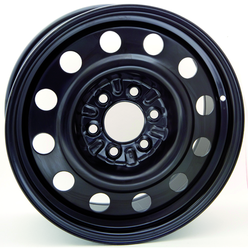 Roue d'acier 18x7.5 6x135 ET40 CB87.1 Noir - Récréashop