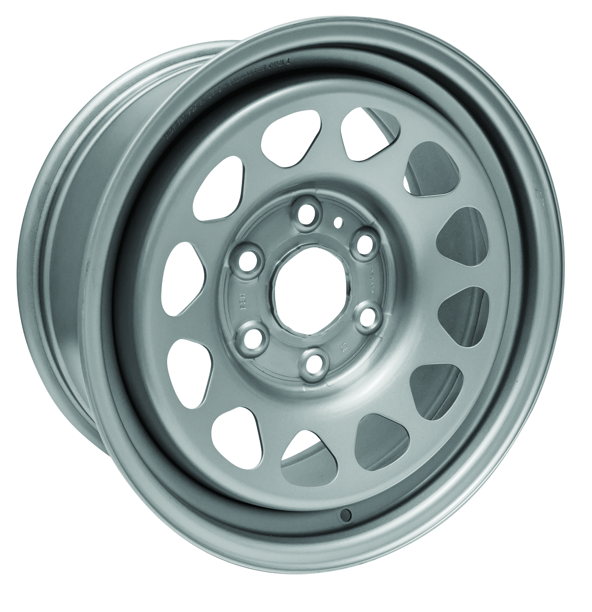 Roue d'acier 17x8 6x139.7 ET24 CB78.1 Argent - Récréashop