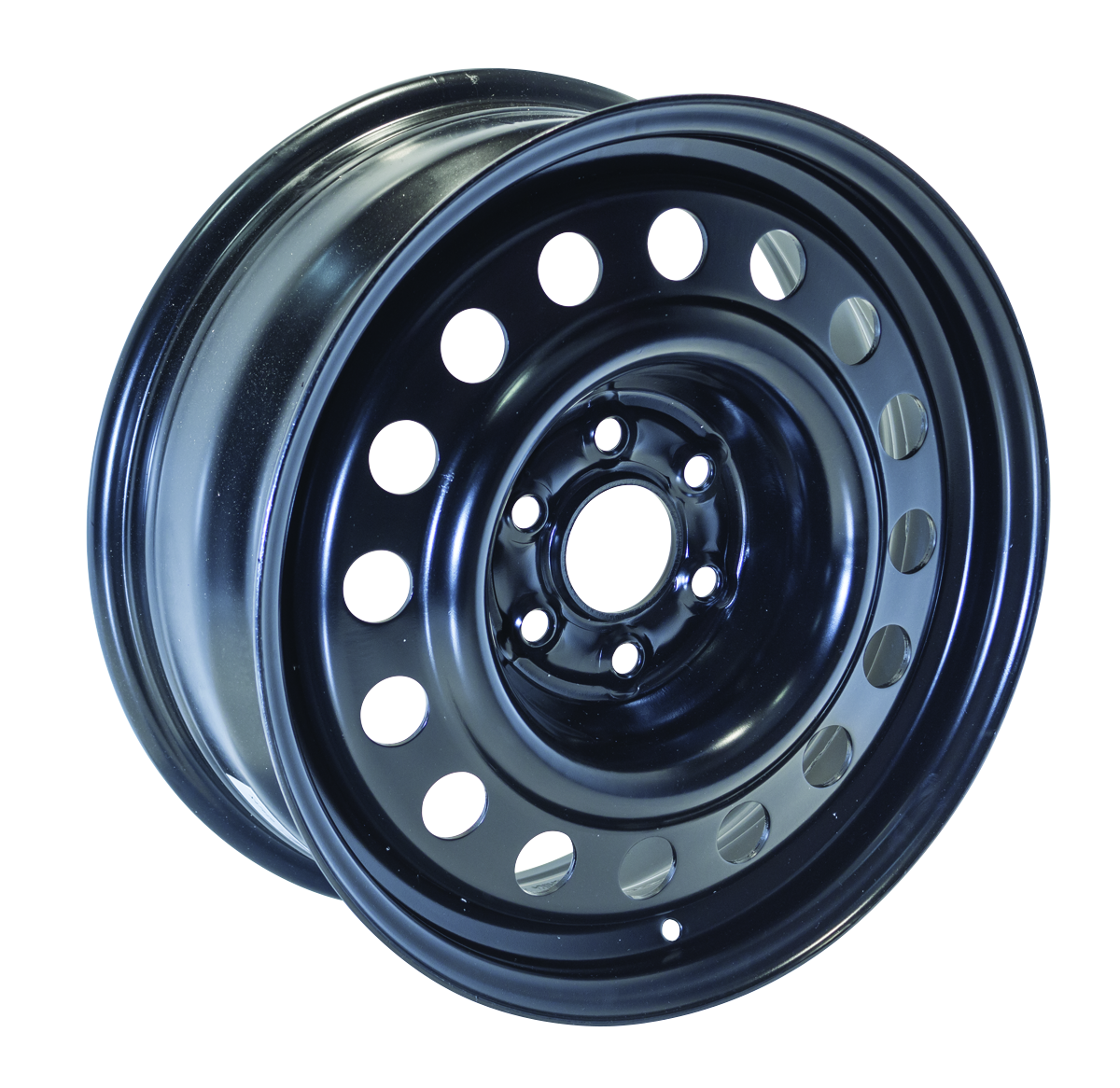 Roue d'acier 17x7 6x120 ET30 CB67.1 Noir - Récréashop