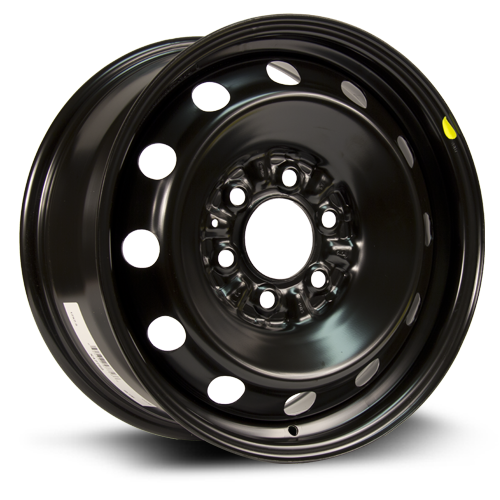 Roue d'acier 17x7.5 6x135 ET44 CB87.1 Noir - Récréashop