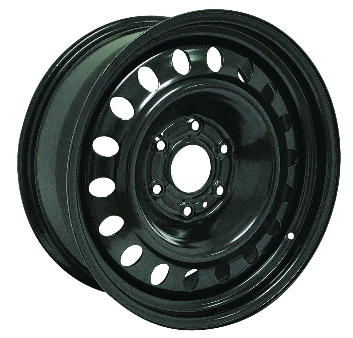 Roue d'acier 18x8 6x139.7 ET25 CB78.1 Noir