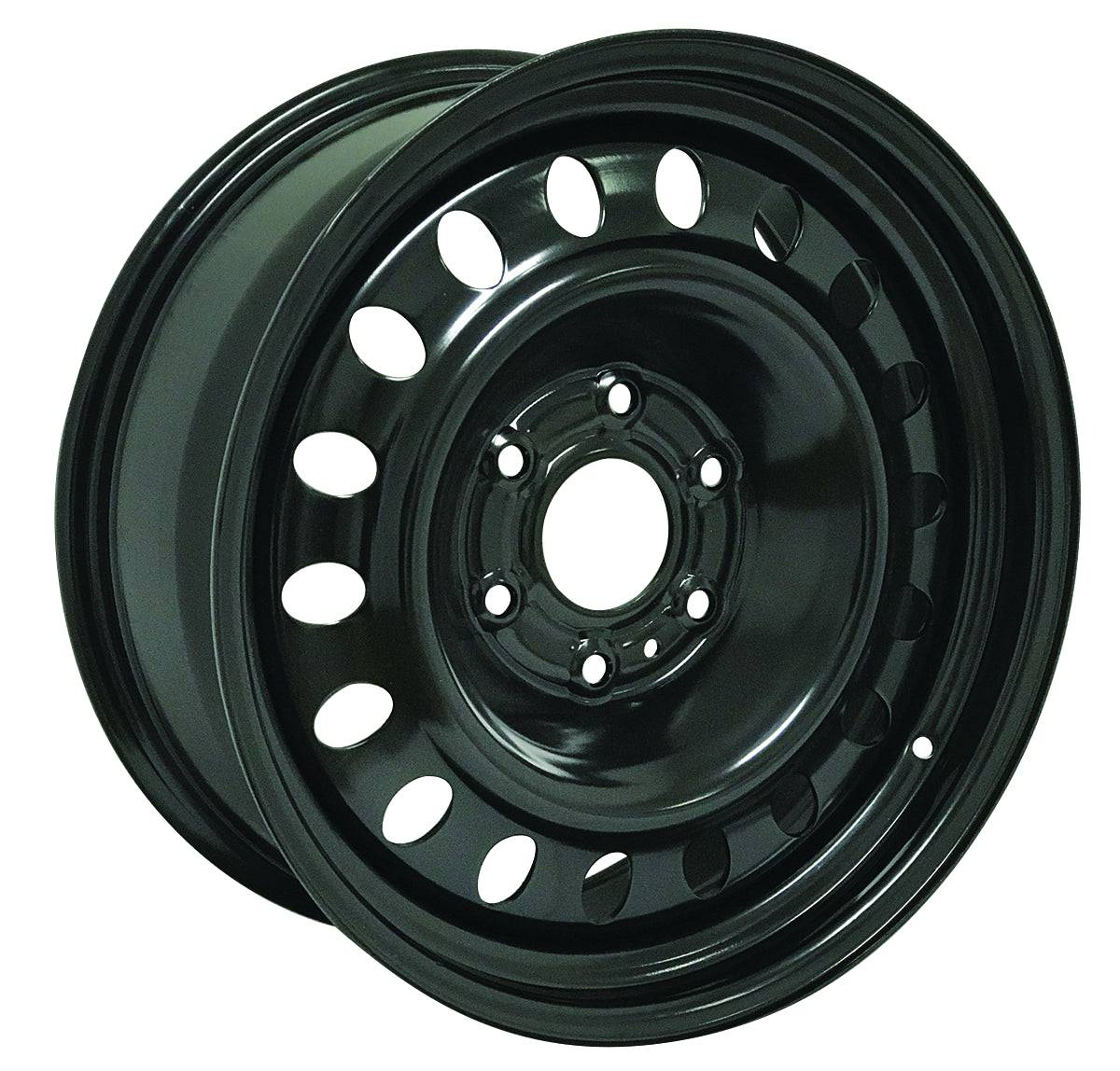 Roue d'acier 18x8 6x139.7 ET25 CB78.1 Noir - Récréashop