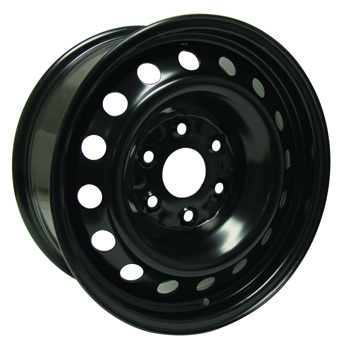 Roue d'acier 17x7.5 6x139.7 ET30 CB78.1 Noir - Récréashop