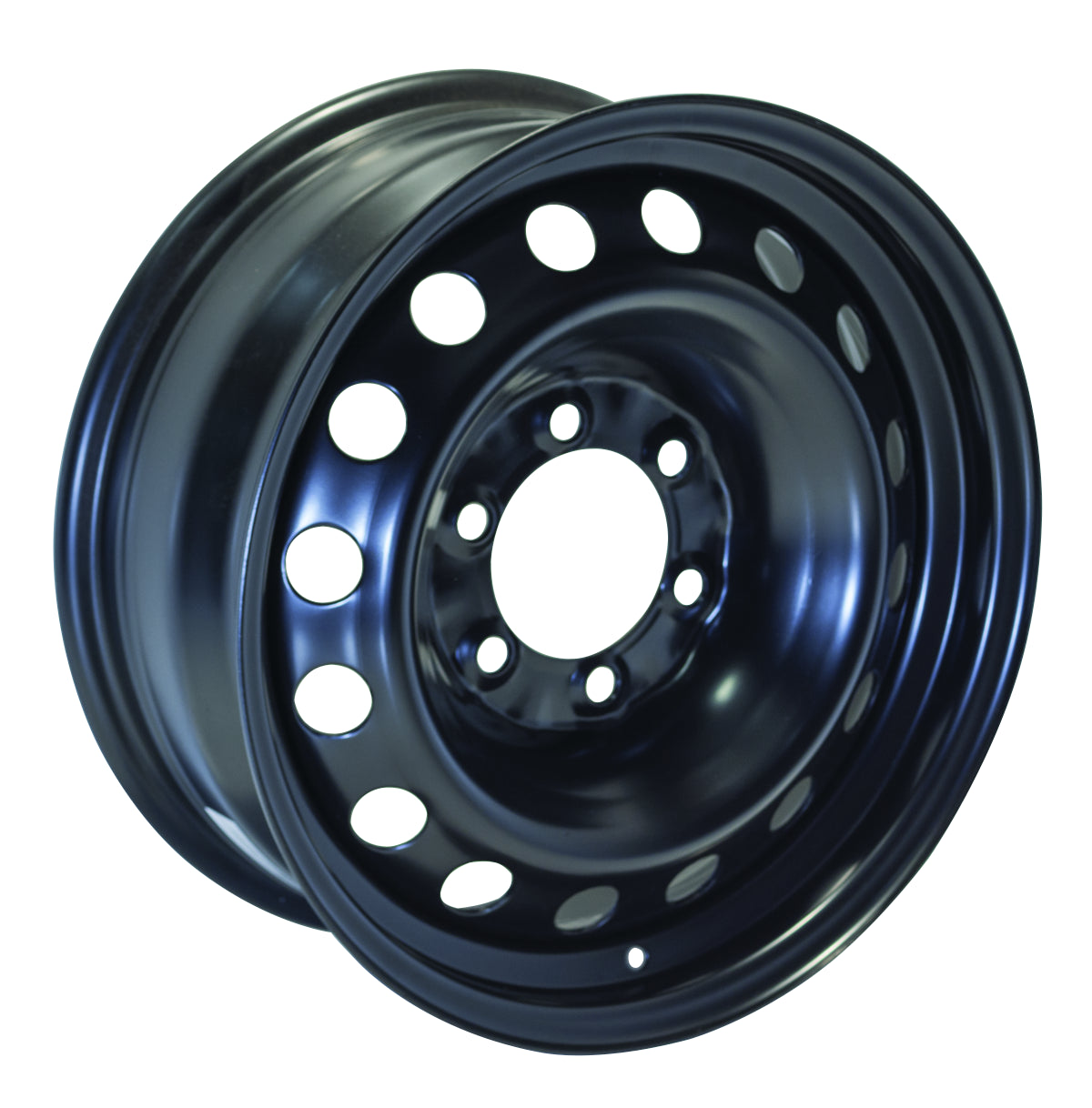 Roue d'acier 17X7 6-139.7 106CB ET14 Noir