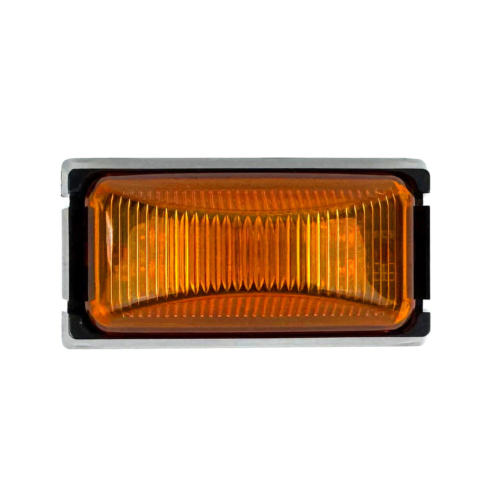 Lumière de gabarit LED 2" x 1" ambre 3 diodes - RecreaShop