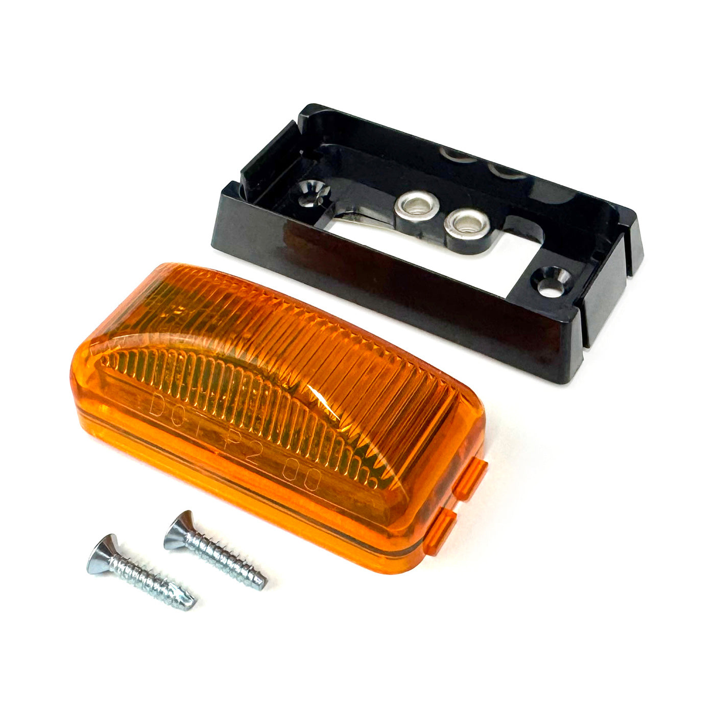 Lumière de gabarit LED 2" x 1" ambre 3 diodes - RecreaShop