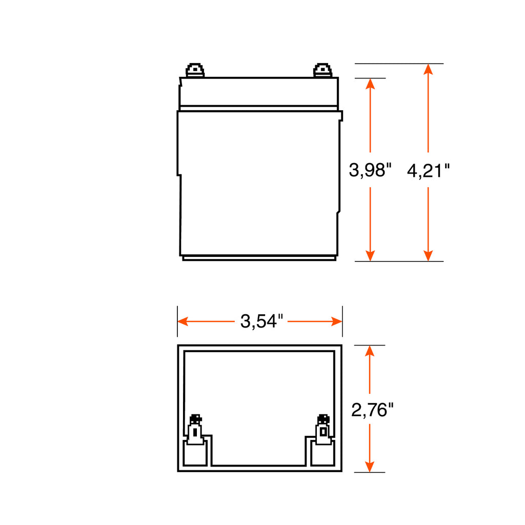 Batterie 12V 5Ah rechargeable pour 86172 - RecreaShop