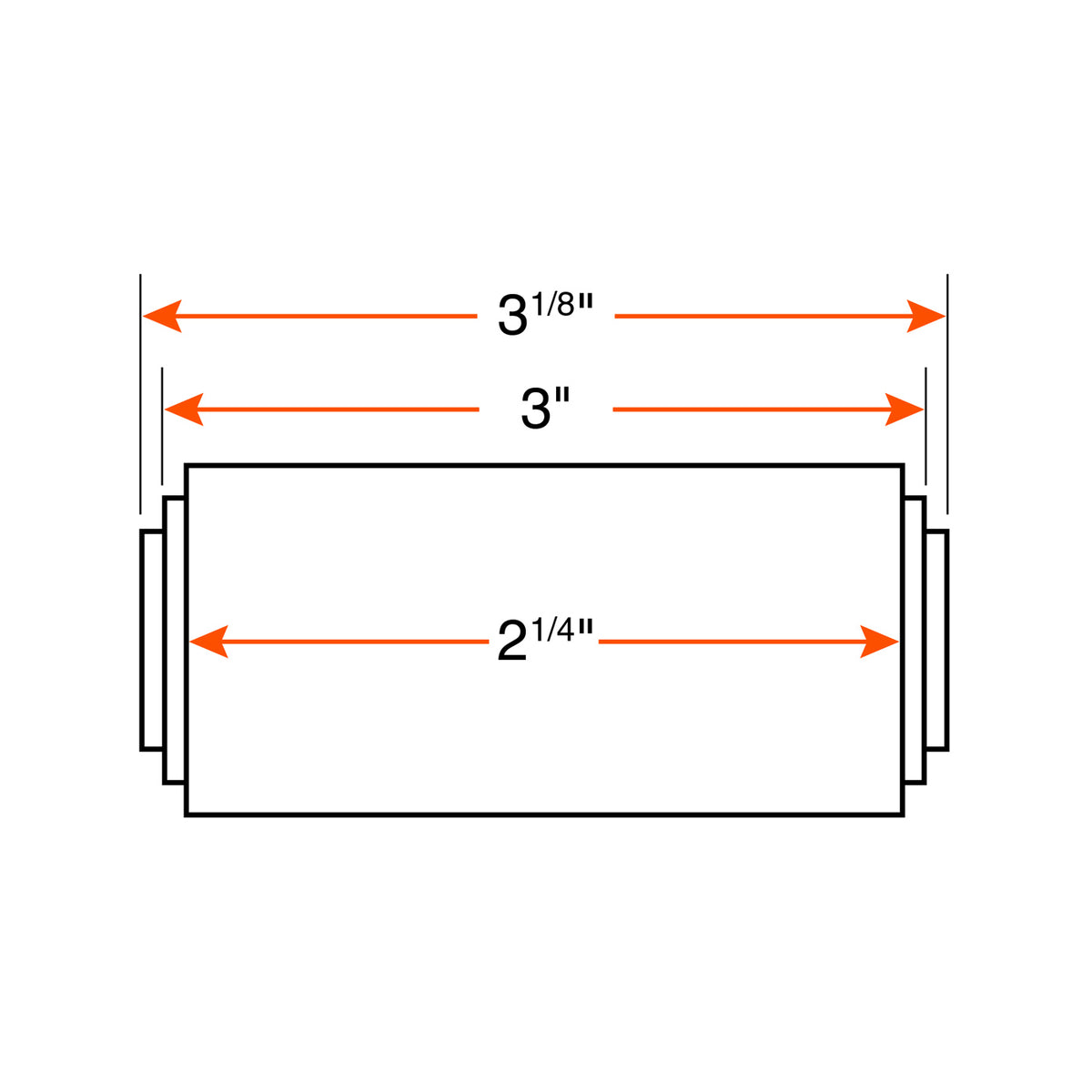 Coussinet de ressort 1" x 2" x 3" 10K-16K SMARTOW - RecreaShop