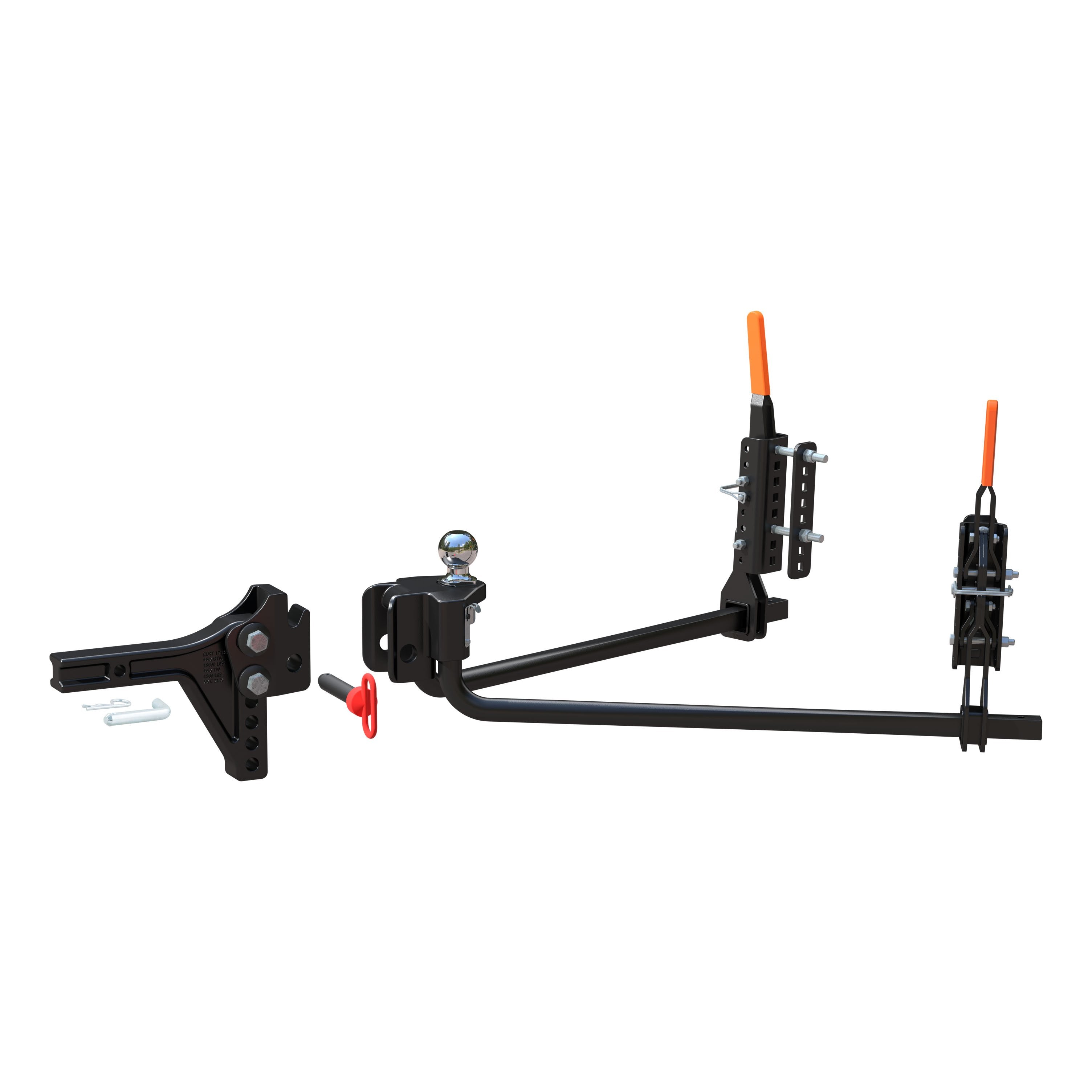 TruTrack 2P Trailer-Mounted Weight Distribution Hitch, 8-10K - Récréashop