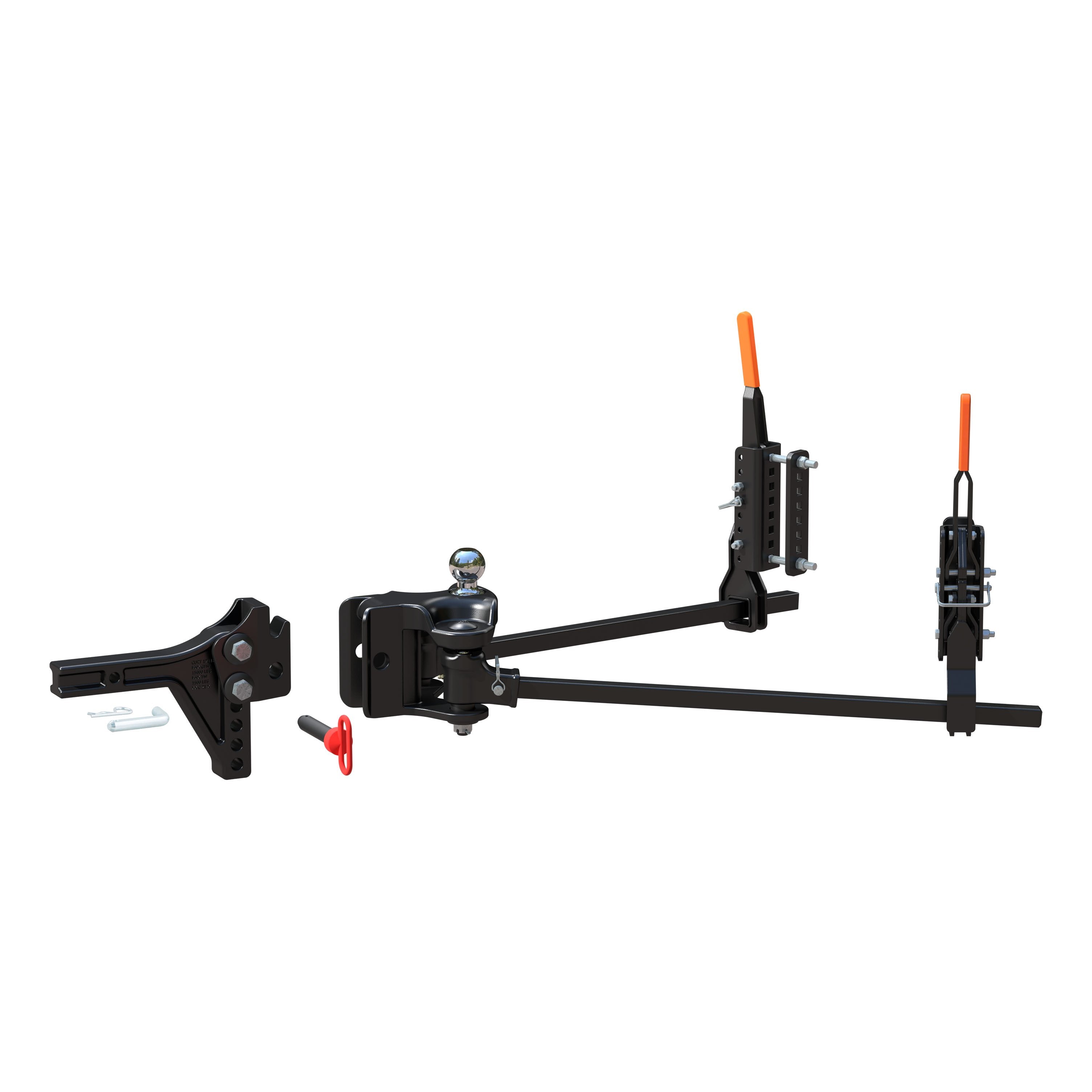 TruTrack 4P Trailer-Mounted Weight Distribution Hitch, 8-10K - Récréashop