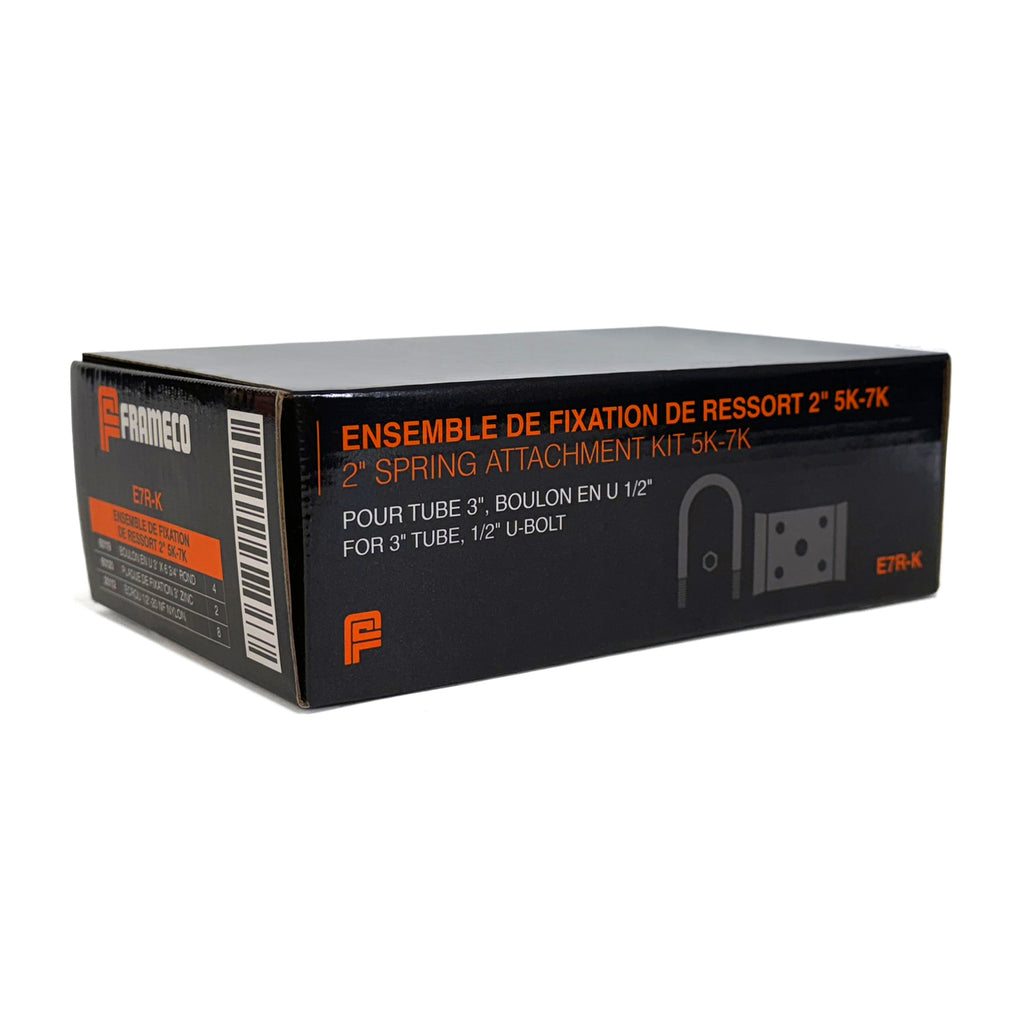 Ensemble de fixation de ressort 2" pour essieu 5K-7K (en boîte) FRAMECO - RecreaShop