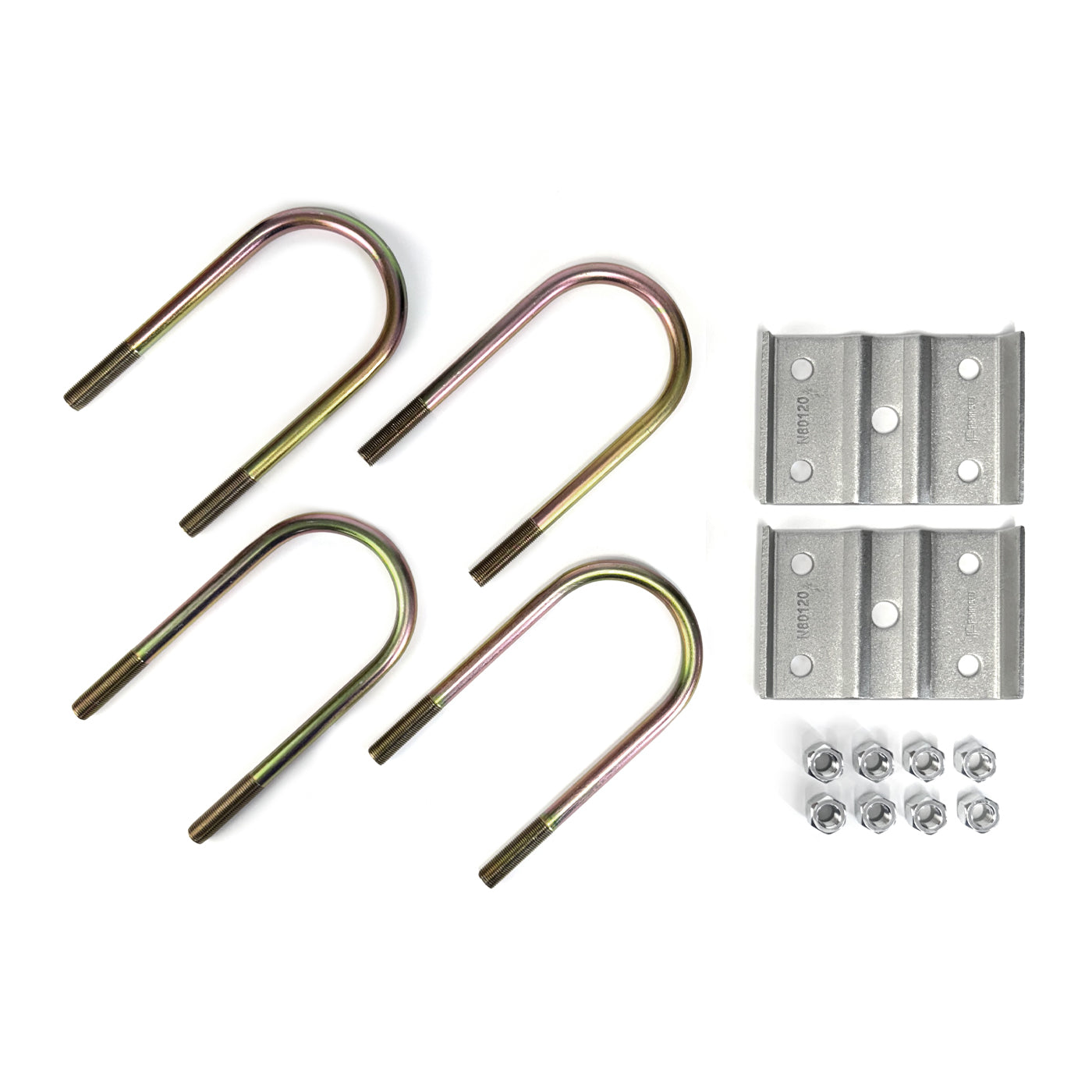 Ensemble de fixation de ressort 2" pour essieu 8K (en boîte) FRAMECO - RecreaShop