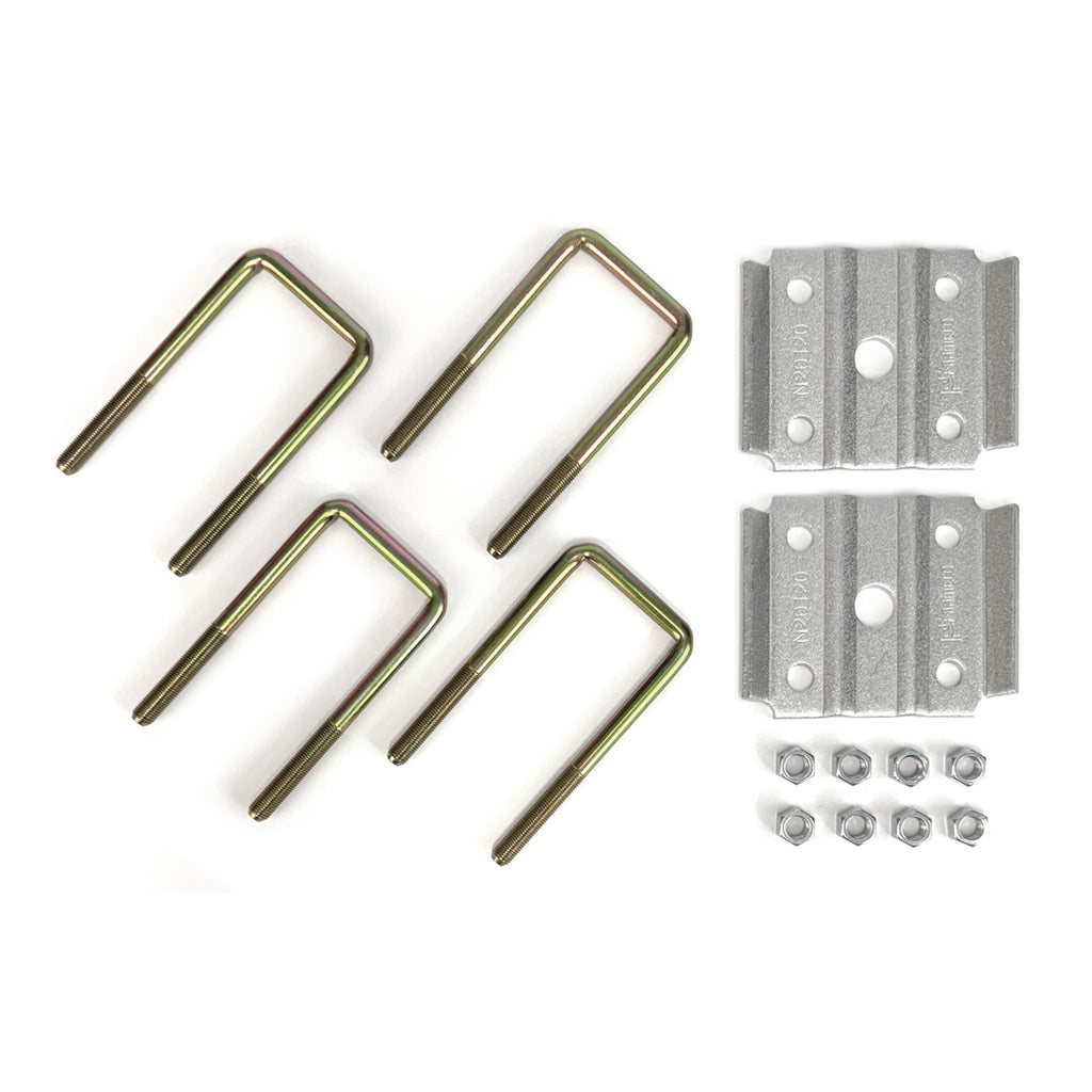 Ensemble de fixation de ressort 1 3/4" pour essieu 2K pour tube carré (en boîte) FRAMECO - RecreaShop