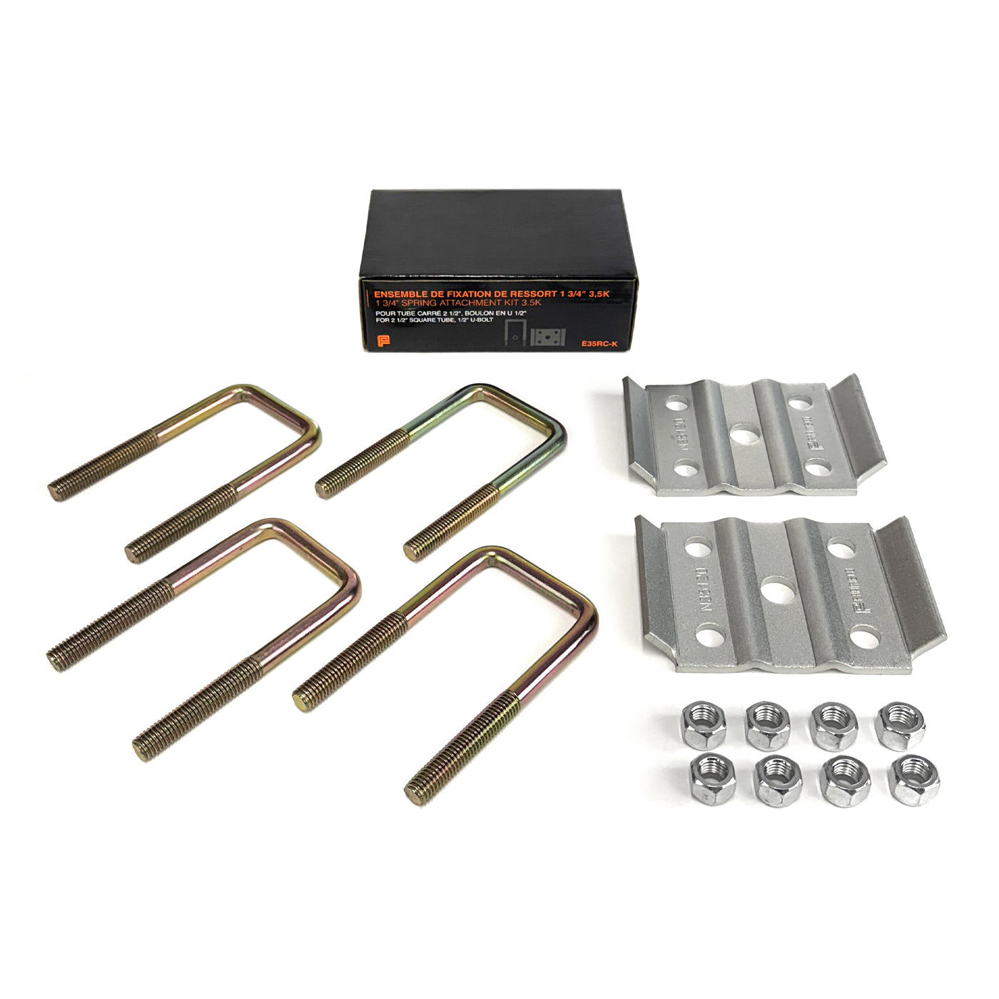 Ensemble de fixation de ressort 1 3/4" pour essieu 3,5K (en boîte) FRAMECO - RecreaShop