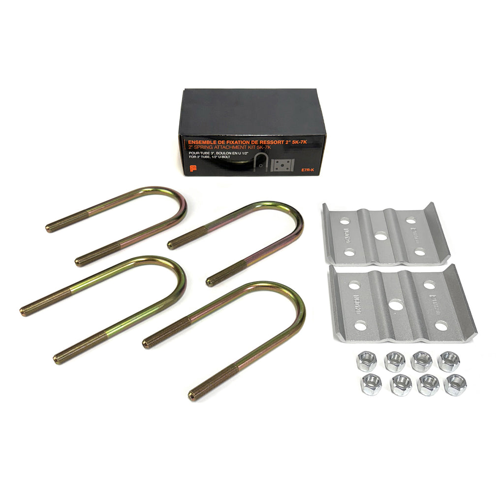 Ensemble de fixation de ressort 2" pour essieu 5K-7K (en boîte) FRAMECO - RecreaShop
