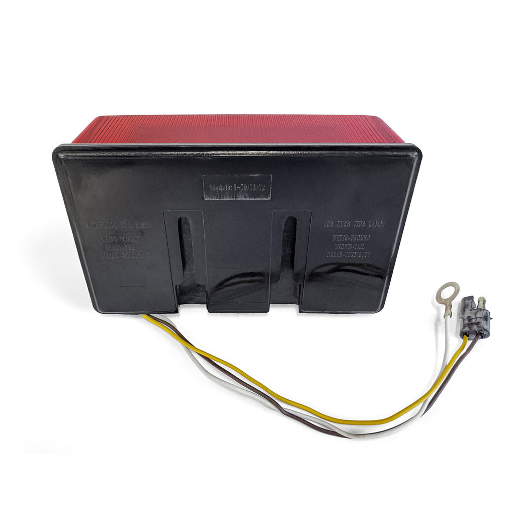 Lumière de position LED gauche 6 1/8" x 3 5/8" rouge pour véhicule récréatif - RecreaShop
